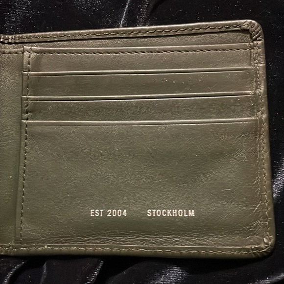 Sandqvist Manfred Bi-Fold Wallet in Army Green - Picture 4 of 11